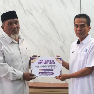MUI Gresik Terima Bantuan Rp50 Juta dari PT Semen Gresik untuk Pemberdayaan Kader Penggerak MUI Desa