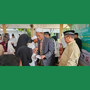 Bersama KUA dan Pemerintah Kecamatan, MUI Kebomas Santuni Anak Yatim di Bulan Muharram