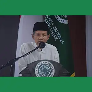 KH. Mansoer Shodiq Wafat, MUI dan Umat Islam Gresik Berduka