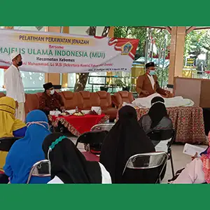 MUI Kebomas Latih Puluhan Calon Relawan Pemulasaran Jenazah
