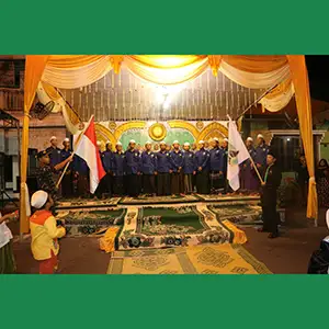 MUI dan DMI hadir dalam Pelantikan Remaja Masjid Misbachul Huda Gresik