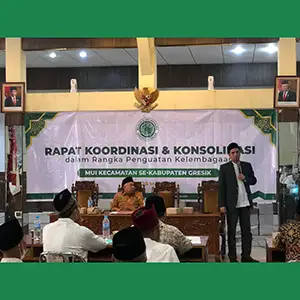 Ketua MUI Gresik Ingatkan Pentingnya Penguatan kelembagaan