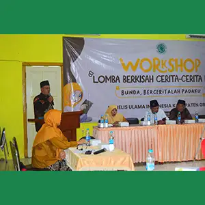 UPT Dispendik Sangkapura Ajak  MUI Gresik Kerjasama Bidang Seni Berdakwah