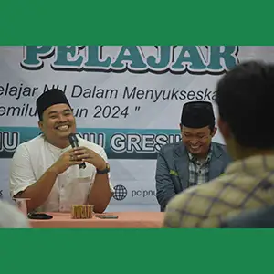 Gelar Diskusi Kepemiluan, IPNU & IPPNU Gresik Dukung Kesuksesan Pemilu 2024