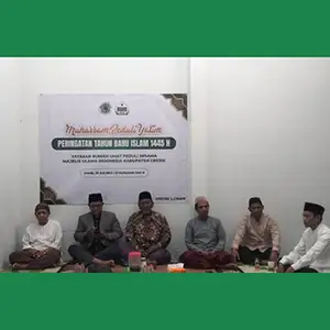 Peringati 10 Muharram, RUPS MUI Gresik Santuni Puluhan Anak Yatim