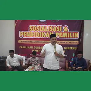 Jelang Pilkada, KPU Jawa Timur Sapa Warga Perum Permata Rivera dengan Pendidikan Pemilih