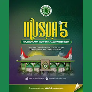 Usung Tema Merawat Tradisi dan Prestasi, MUI Gresik Bakal Laksanakan MUSDA Ke-V