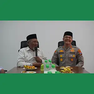 Silaturrahim ke MUI Gresik, Kapolres Baru Mohon Doa dan Dukungan Para Kiai