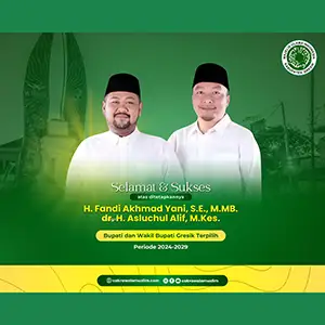 Gus Yani dan dr. Alif Ditetapkan Jadi Bupati dan Wakil Bupati Gresik, MUI Beri Selamat dan Siap Berkolaborasi