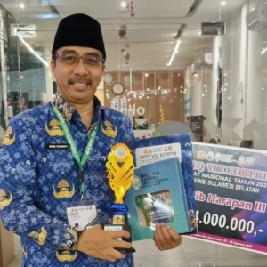 Wakili Jawa Timur, Drs. H. Imam Chanafi Raih Juara Harapan III Lomba Khutbah Jumat Tingkat Nasional