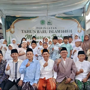 Muharram Berbagi 1448 H, RUPS MUI Gresik Santuni Puluhan Anak Yatim